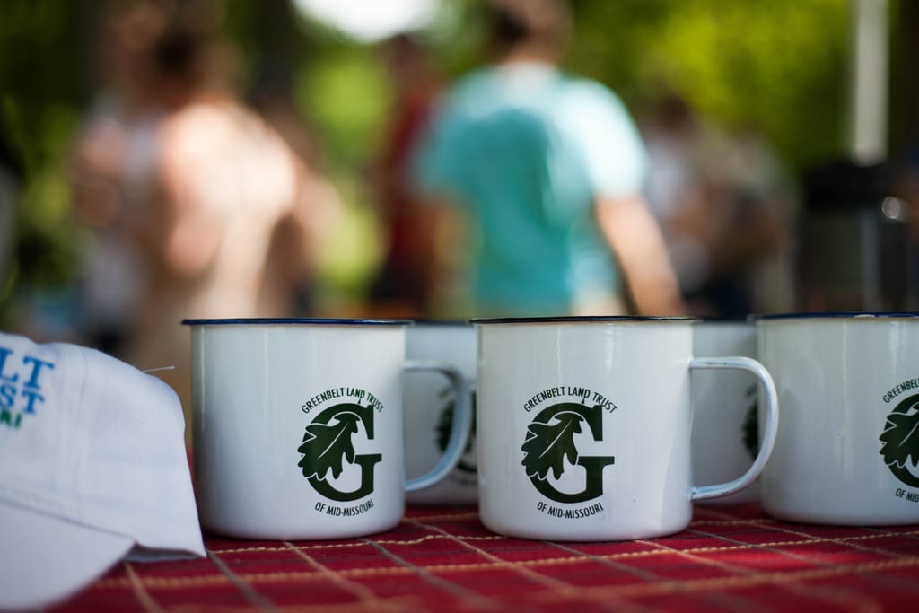 Group of Greenbelt Land Trust mugs