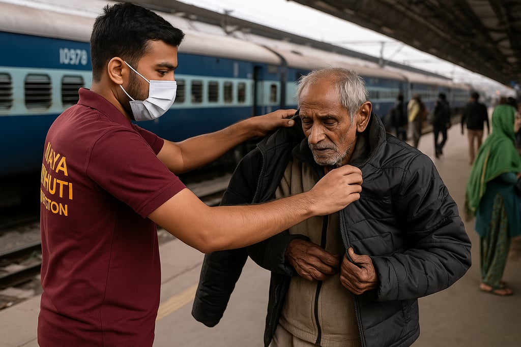 Elderly Receiving Jacket