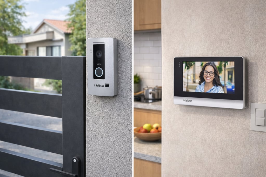 instalação de vídeo porteiro em residencia ou empresa