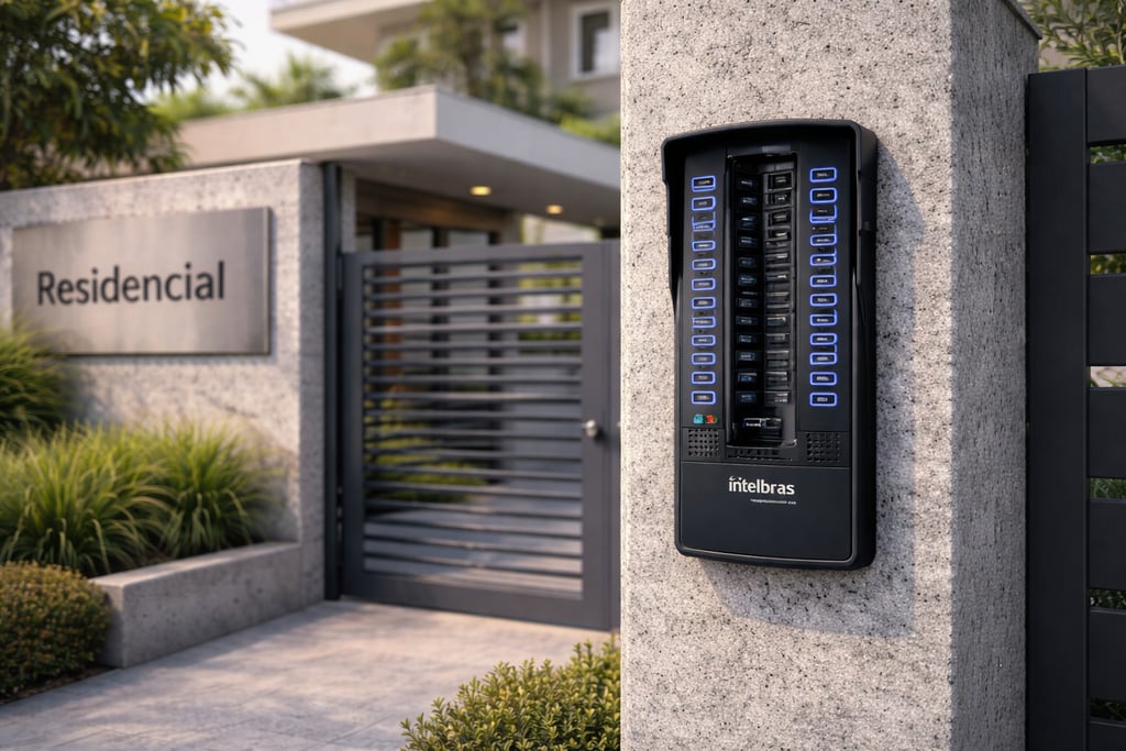 instalação de interfone coletivo para pequenos e grandes condominio