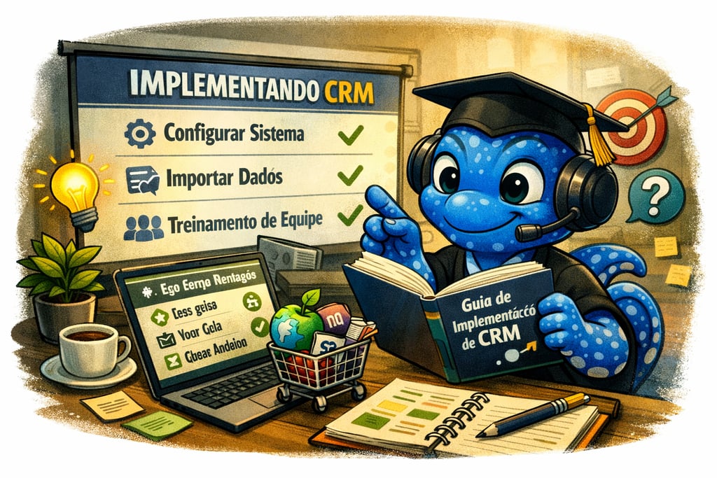 como implementar o crm