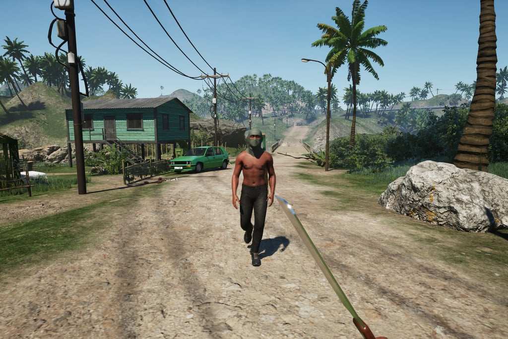 Drug dealer 2 jogando no VR atacando criminoso rival