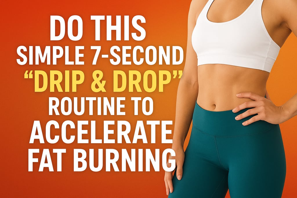 Do THIS Simple 7-Second "Drip & Drop" Routine To Accelerate Fat Burning