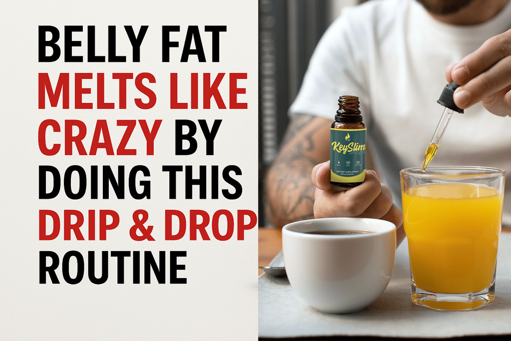 Belly Fat Melts Like Crazy By Doing This "Drip & Drop" Routine
