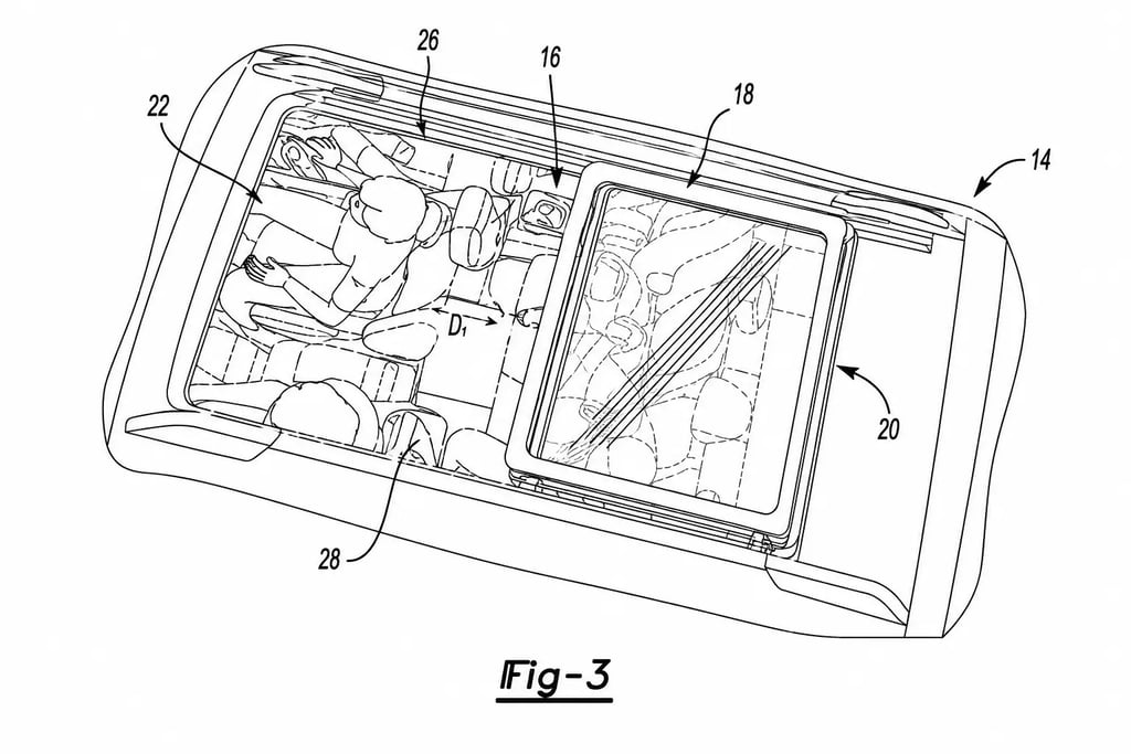 Novo sistema de teto do Ford Bronco aparece em patente da Ford