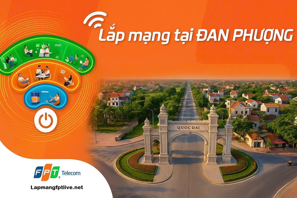 Lắp mạng FPT đan phượng