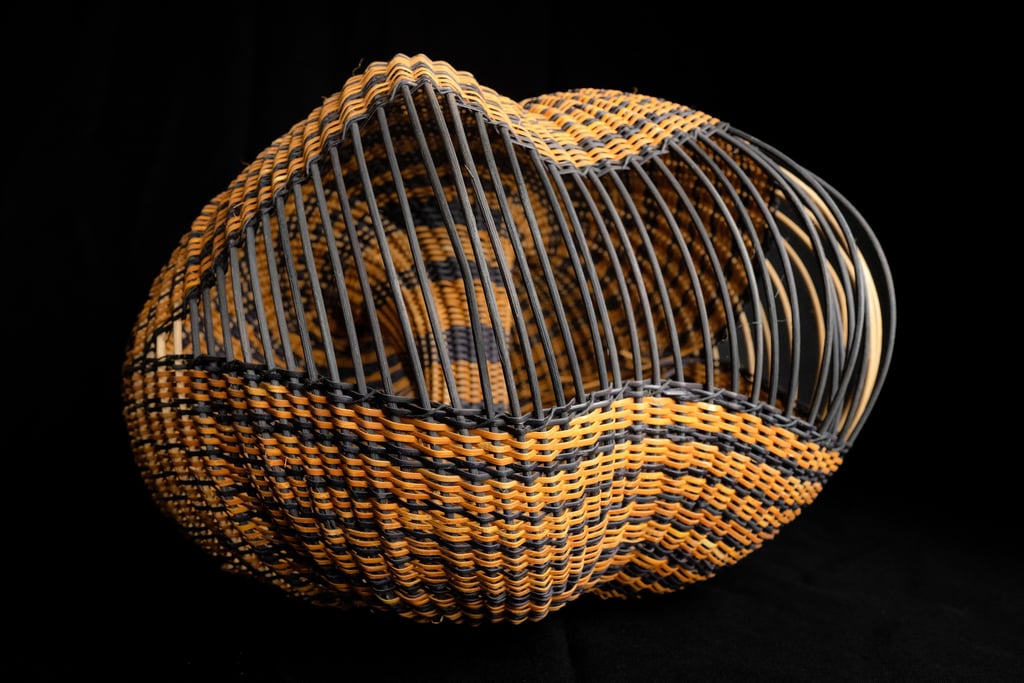 The Winter of Our Discontent, 2023, cane, reed