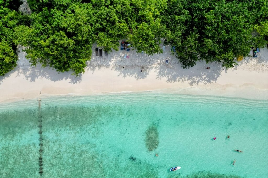 Ukulhas lagoon and beach in 2025, serene and natural