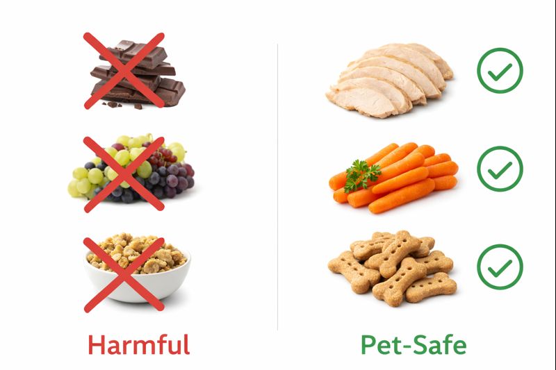 Holiday foods pets should avoid.
