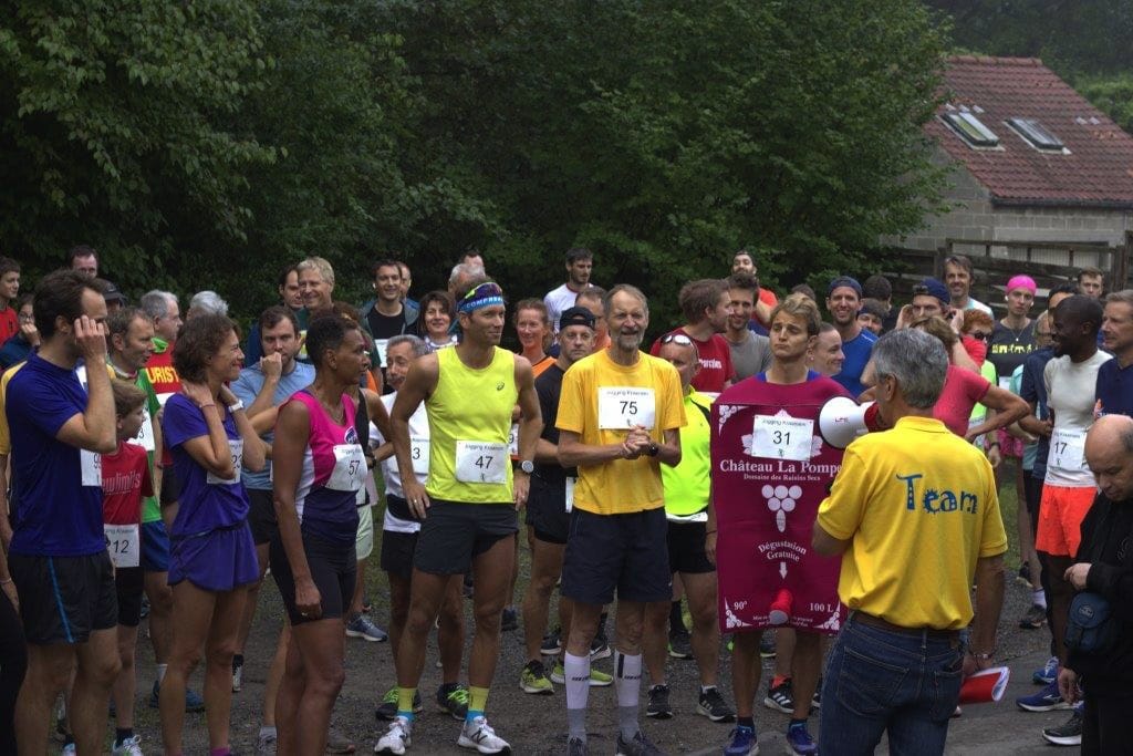 Photo des participants du jogging