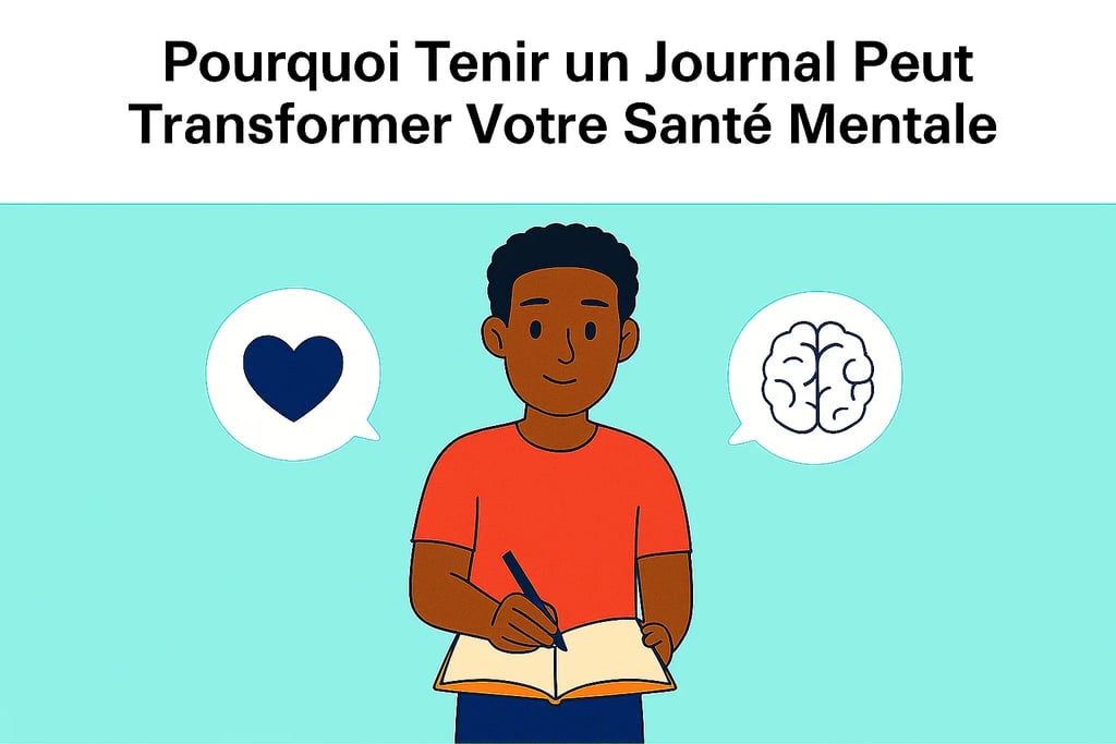 tenir un journal, sante mentale, recherchesante.com