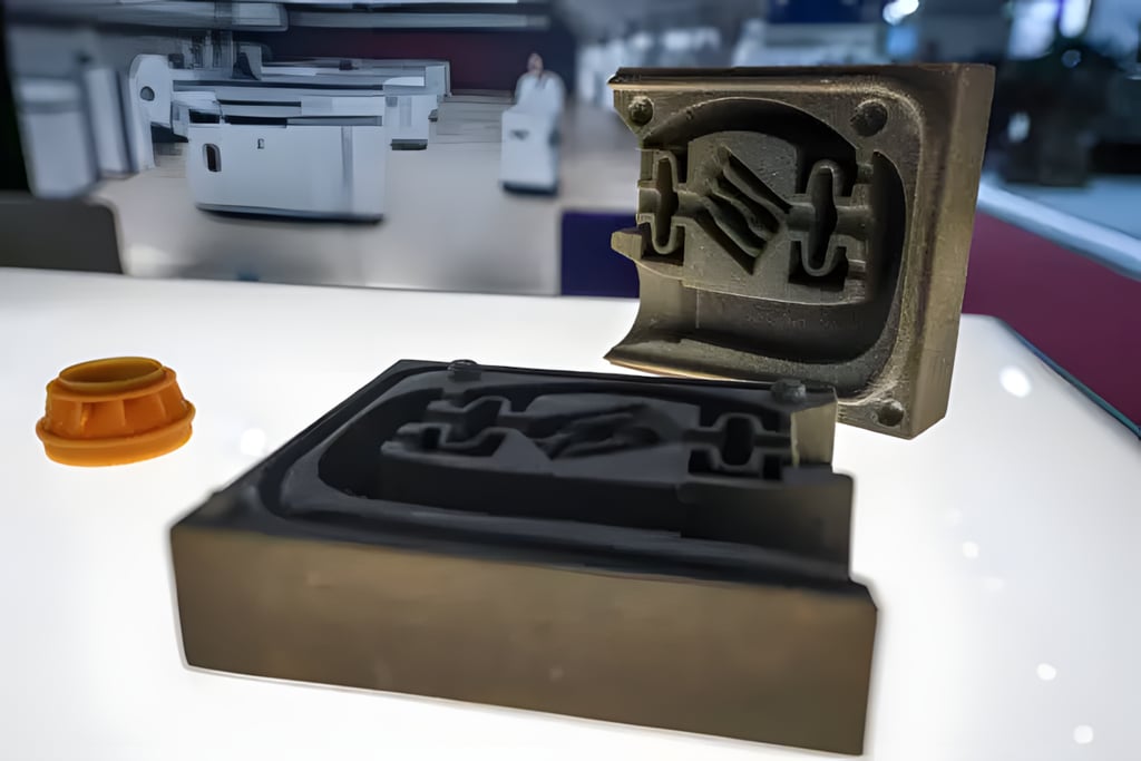 plastic mold from 3D printing