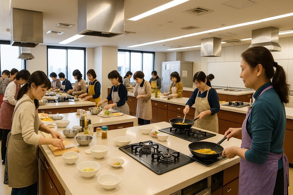 クッキングルームでタイ料理講習会の様子｜堺市のニュースならサカイタイムズ