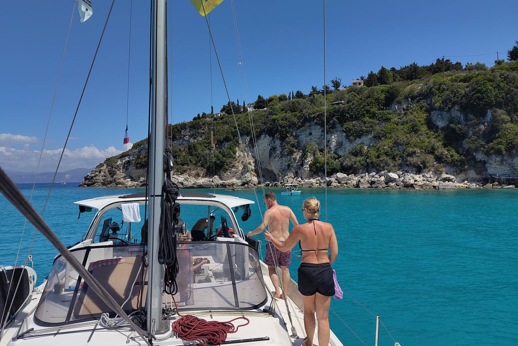 Lakka Paxos Ankerbucht