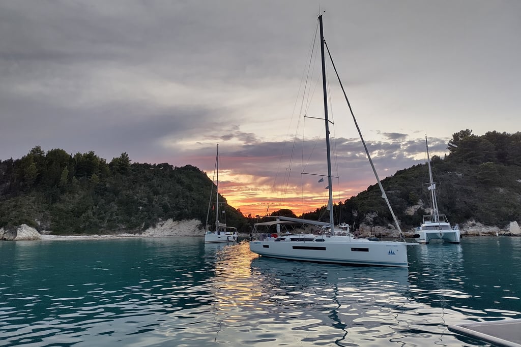 Ankerbucht Lakka Paxos