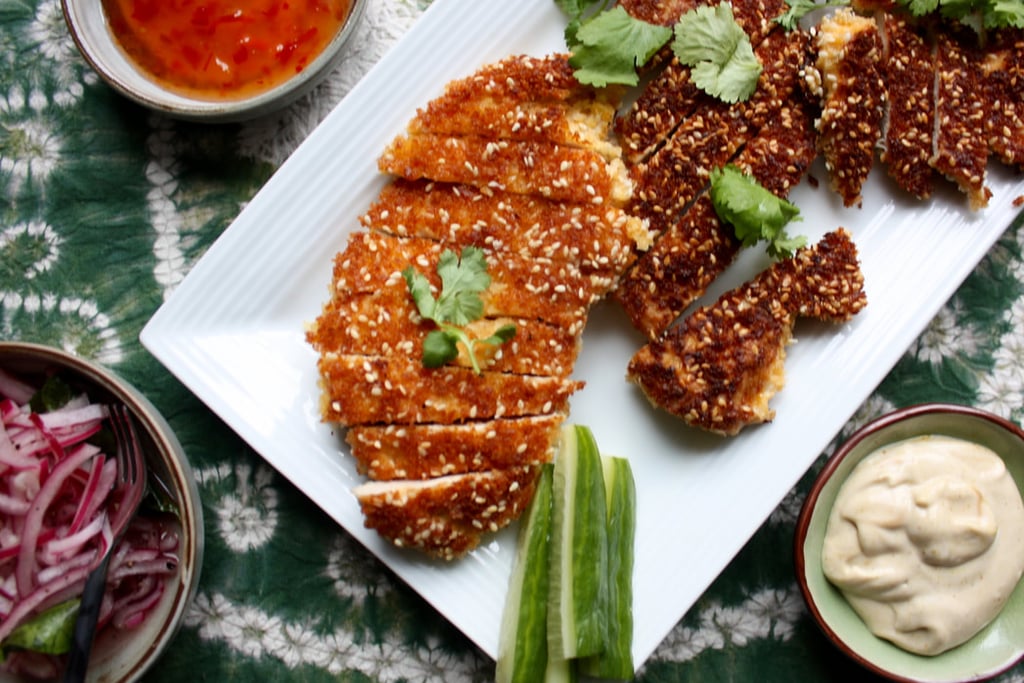sesame crusted chicken