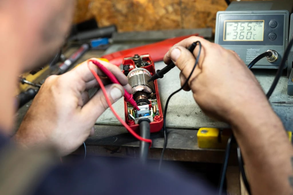 service de réparation de tondeuse