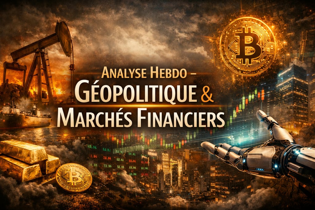 Analyse hebdo de la semaine : le conflit géopolitique et les marchés financiers