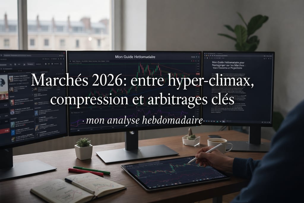 Marchés 2026 : entre hyper-climax, compression et arbitrages clés – mon analyse hebdomadaire