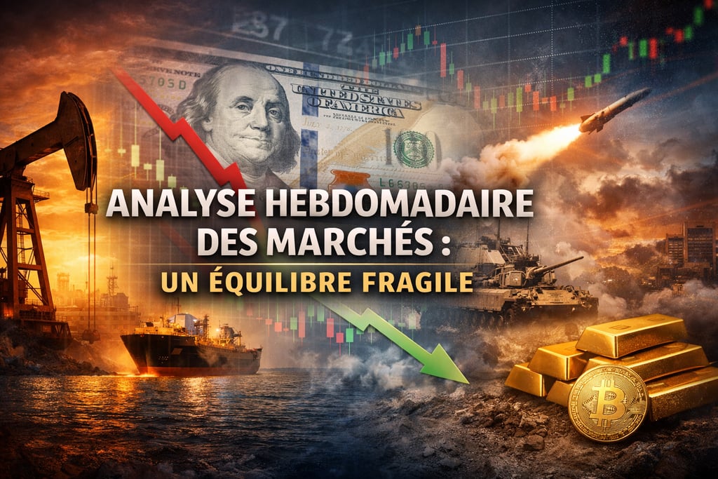 L'analyse hebdomadaire des marchés fragilisé