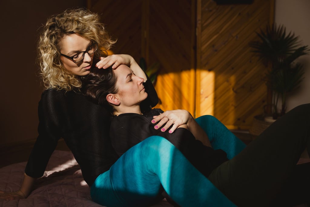 Emilia Tura warsztaty w Jaworznie, masaż Ka-Hi