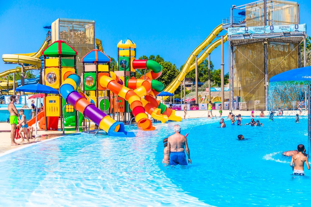 Piscina Cesenatico, Giochi d'acqua per bambini