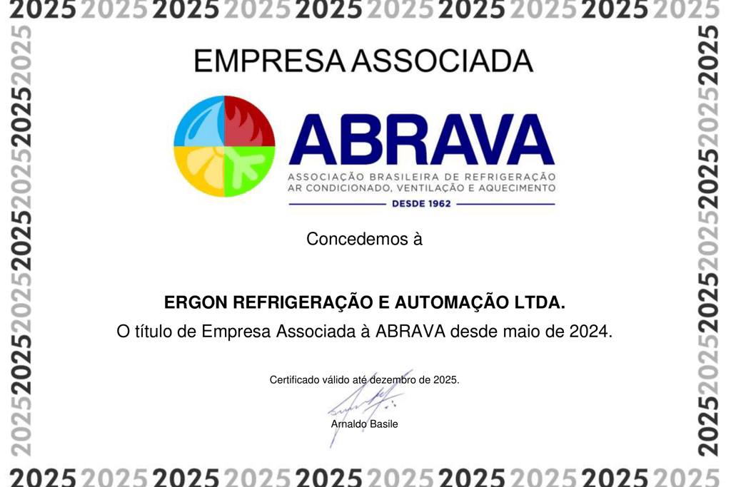 Certificado de Associação ABRAVA 2025
