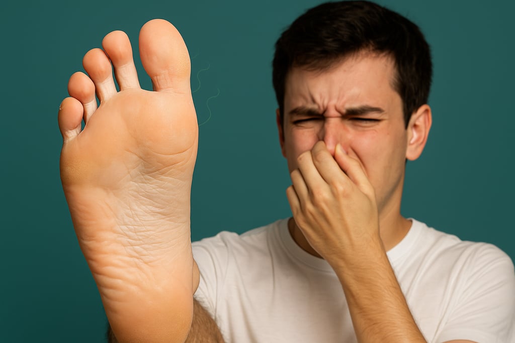 por que huelen los pies