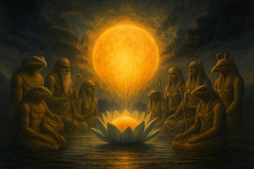 huevo cosmico egipto