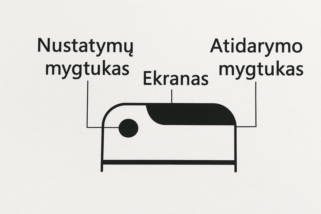 Beekrano telefono detox dėžutė 