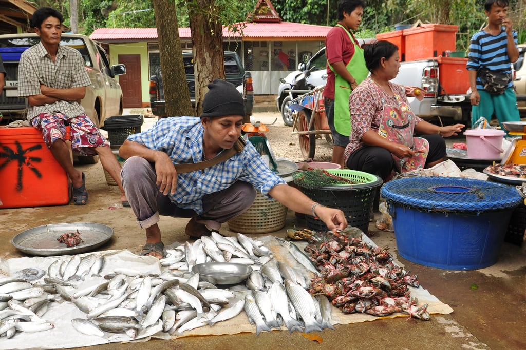 marché du Wat Tham SIng