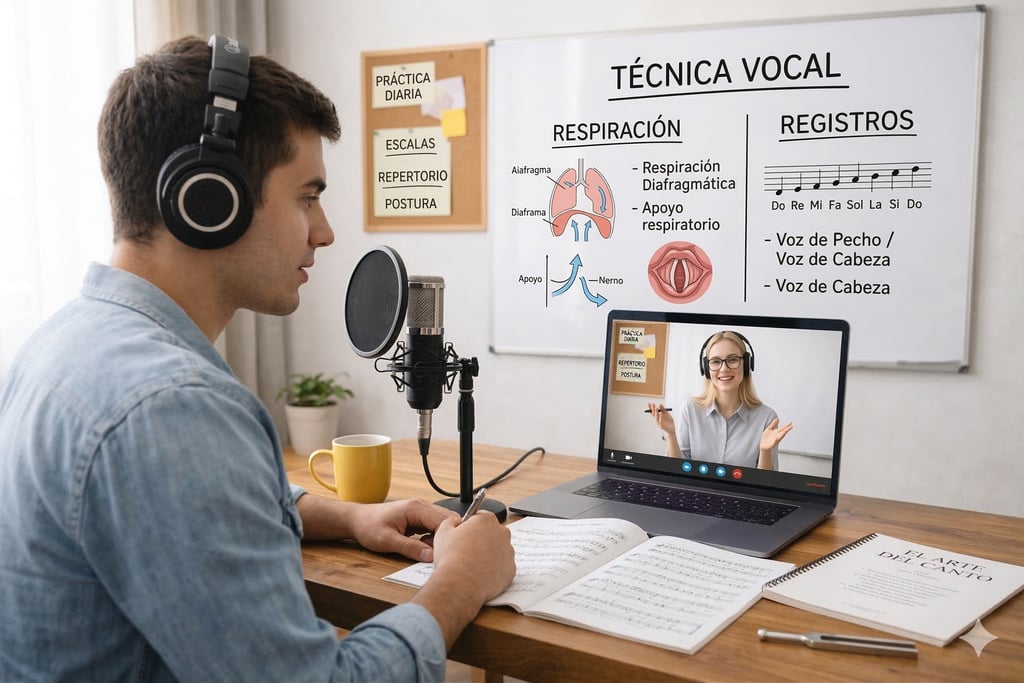 Clases de Canto Online