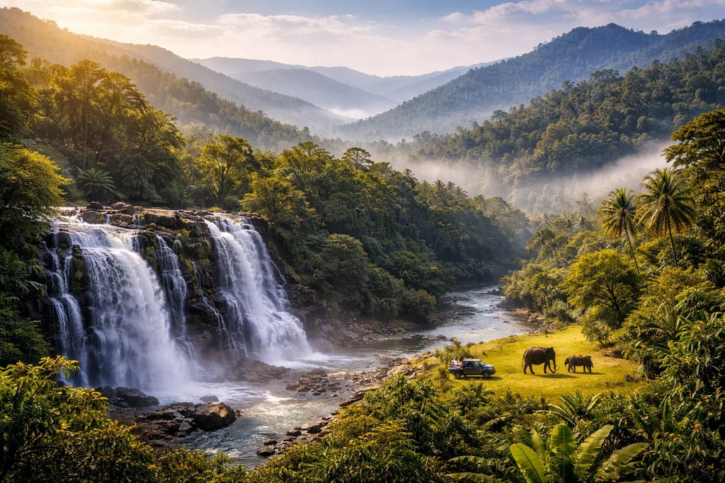 Morning serenity in the Western Ghats