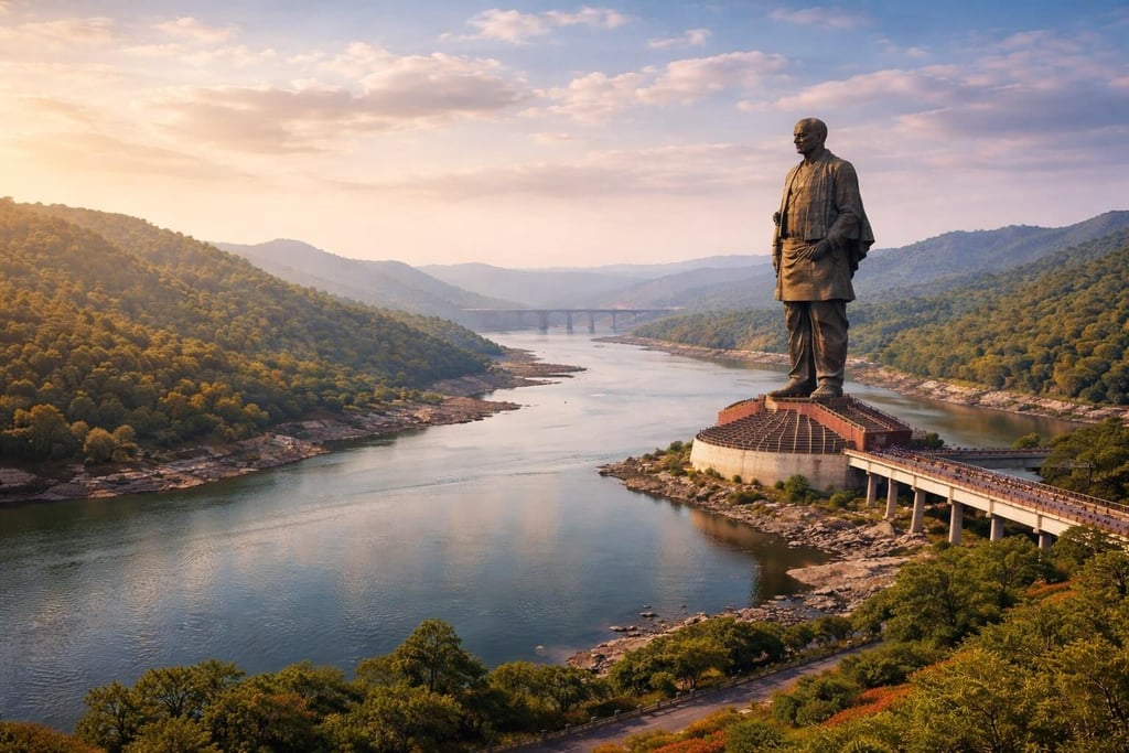 Statue of Unity in Gujarat