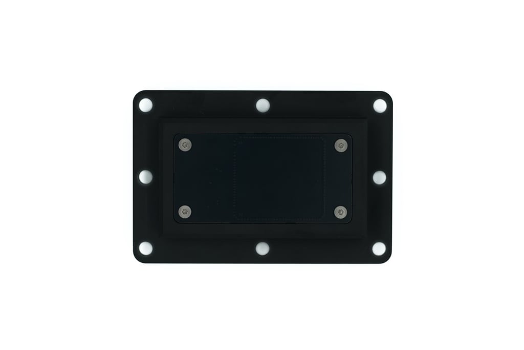 Creasense moisture sensor with rectangular black housing and mounting holes