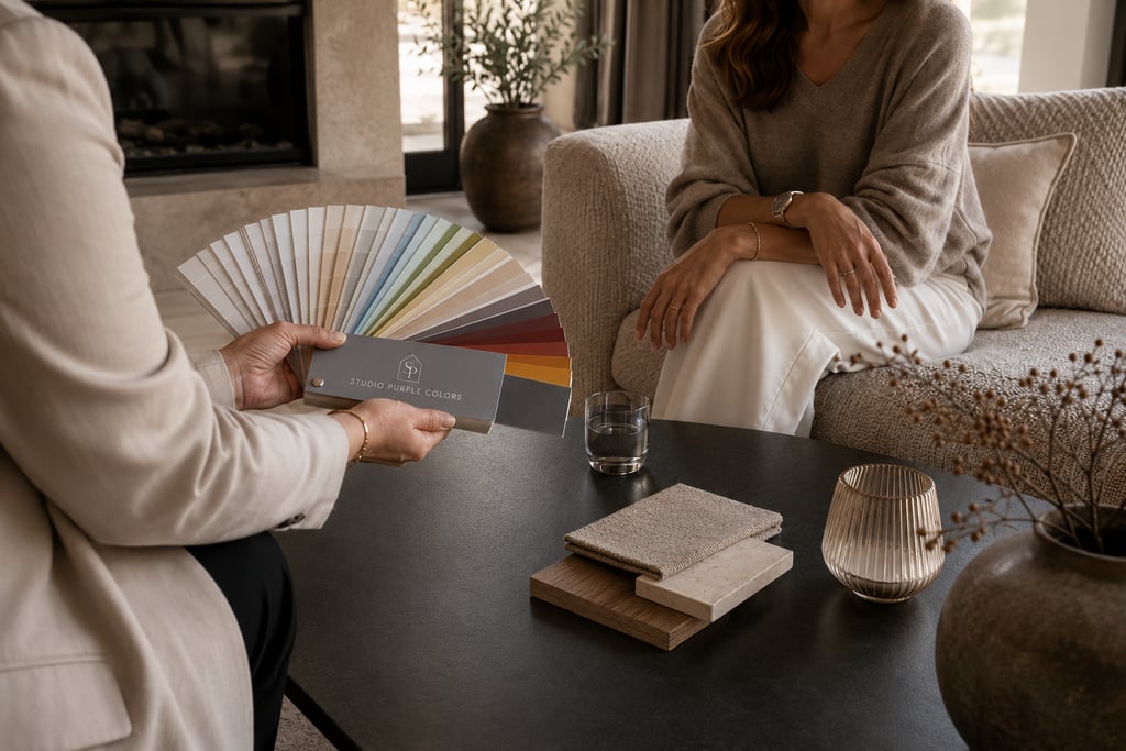 Na het kleurconsult heb je duidelijkheid over de juiste kleurkeuze voor jouw interieur. .