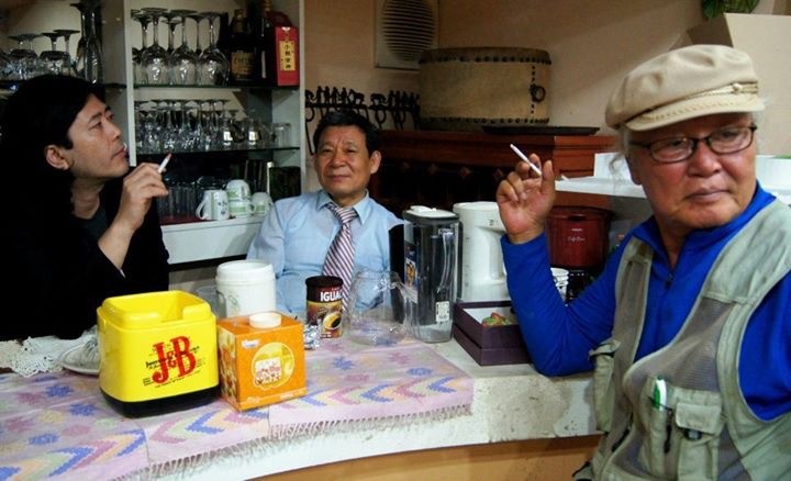 With the Pianist Yoon, former mayor Yoon at the Bunker in Kwangju in 2012
