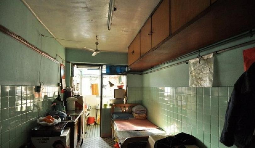 Typical one room apartment at Lower NTK Estate (Photo Credit: Andrea Chan)