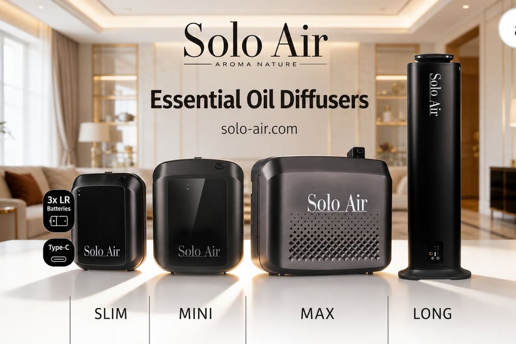 Solo Air diffusers waterless