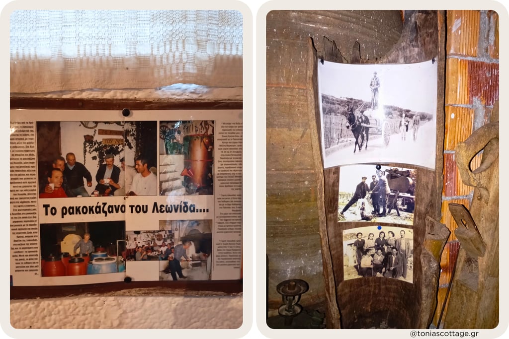 Folk museum in Rakokazano tou Leonida in Alagni village, Crete