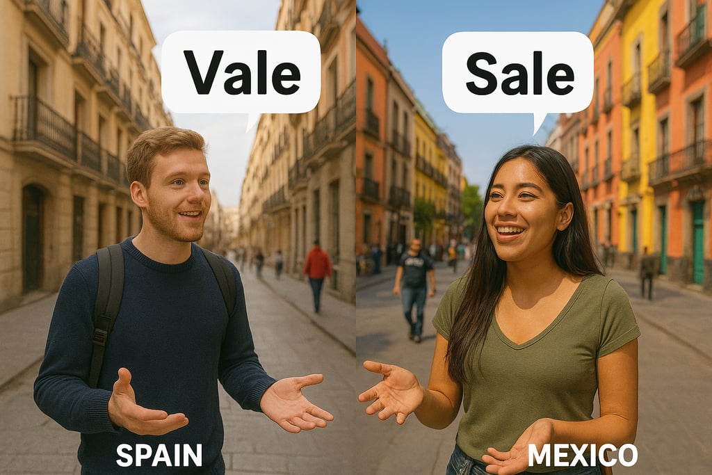 Comparison of Latin American Spanish and Spain Spanish through culture and language