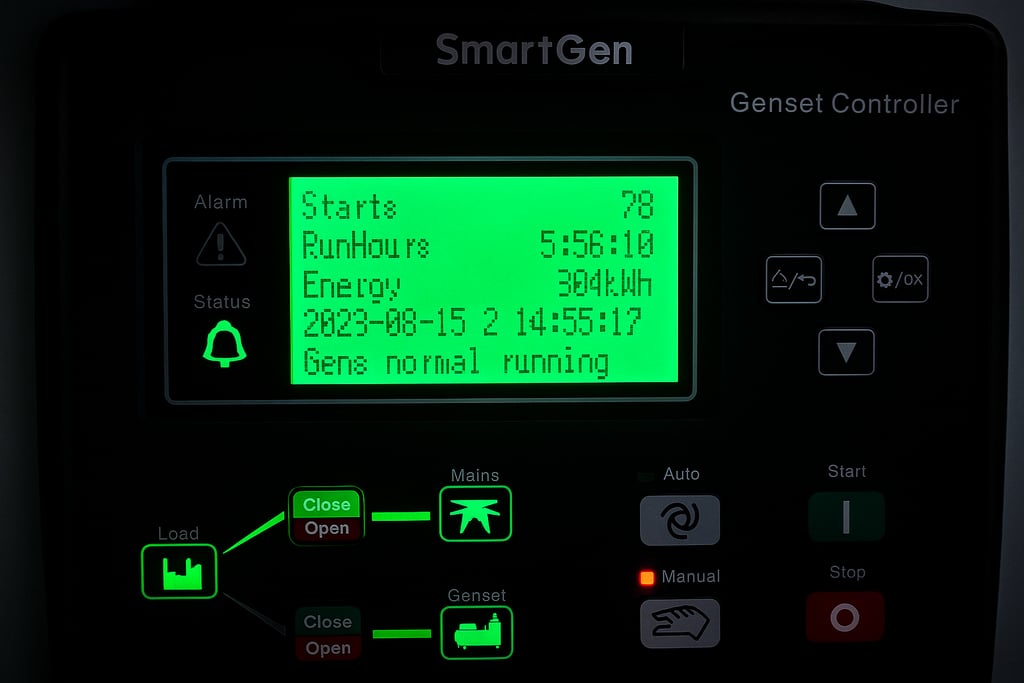 Perakitan Kelistrikan ATS Genset