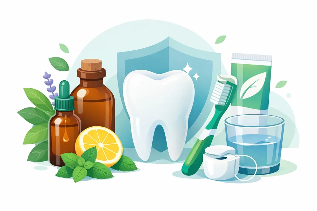 Essential oils for oral health: what to do