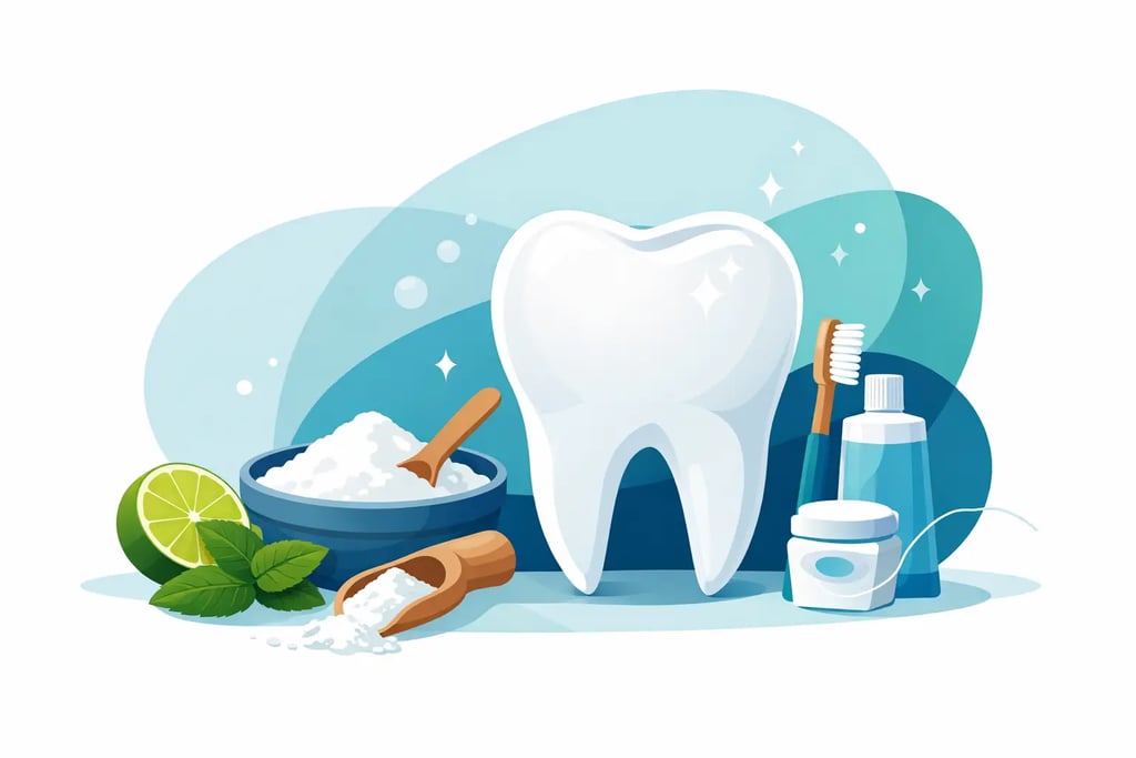 Beneficios del bicarbonato en los dientes