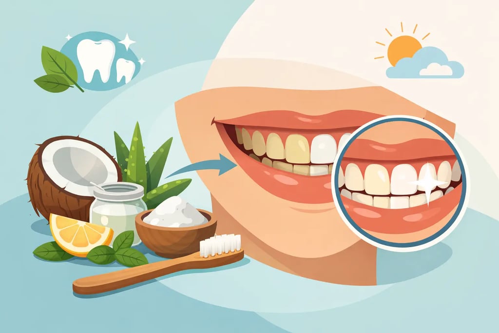 How to whiten teeth without chemicals