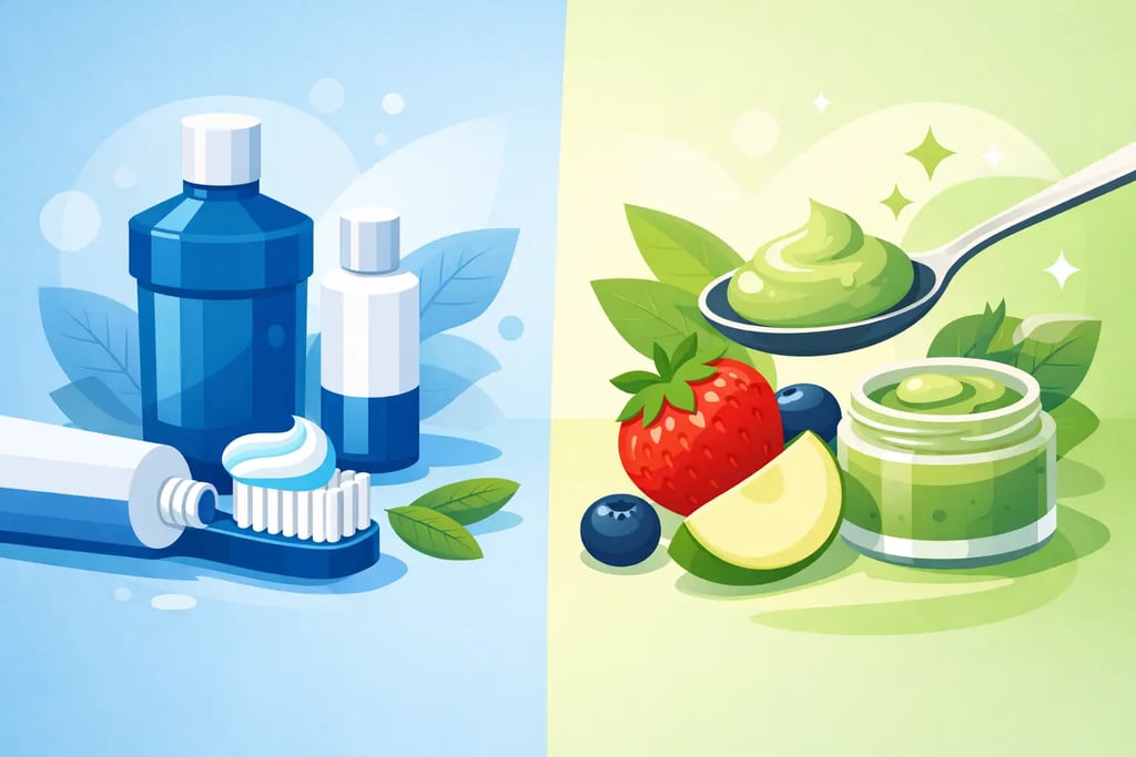 Edible toothpaste: what really changes