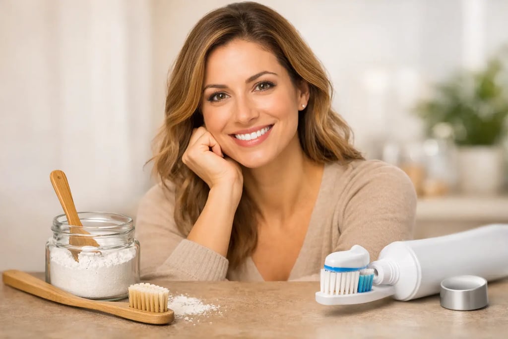 Dentífrico en polvo vs pasta: qué cambia