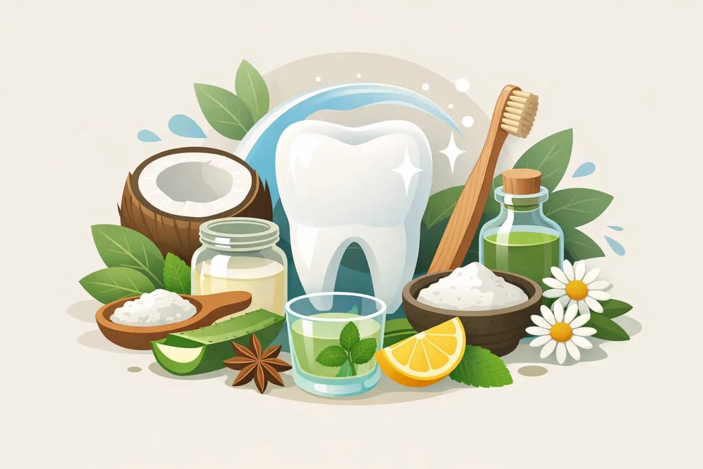 Remedios naturales para la higiene bucal