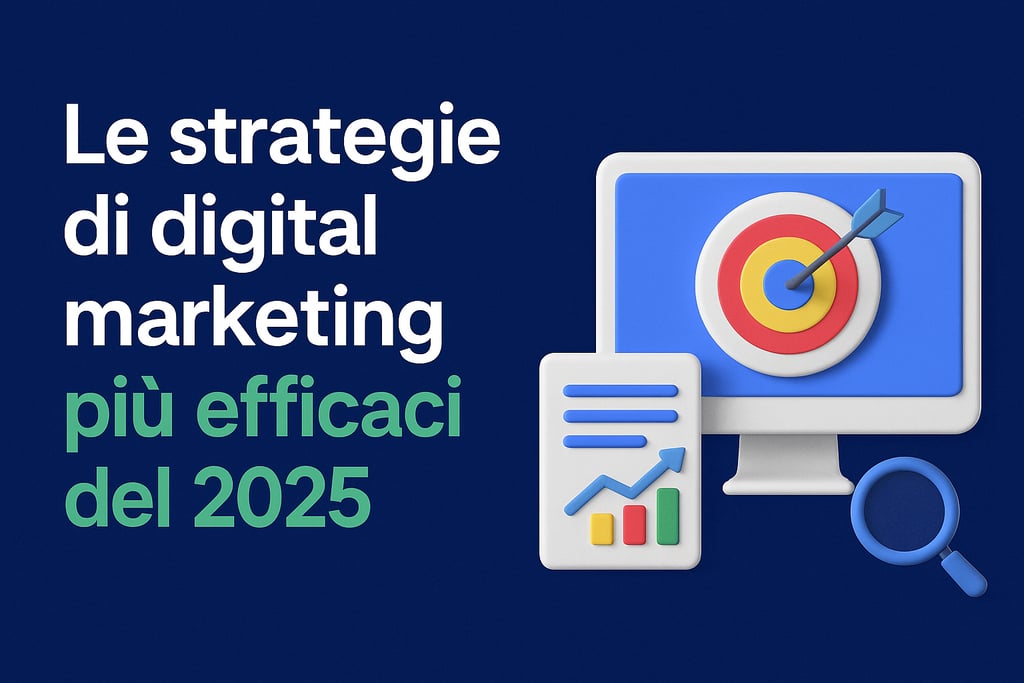 Le strategie di digital marketing più efficaci del 2025
