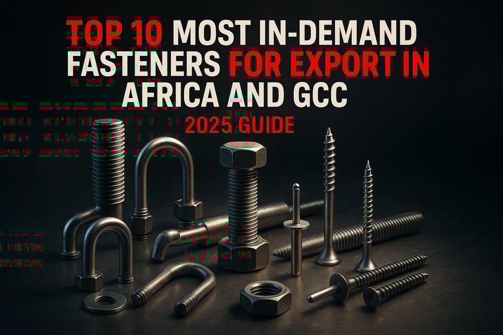 Top fasteners for export in Africa and GCC